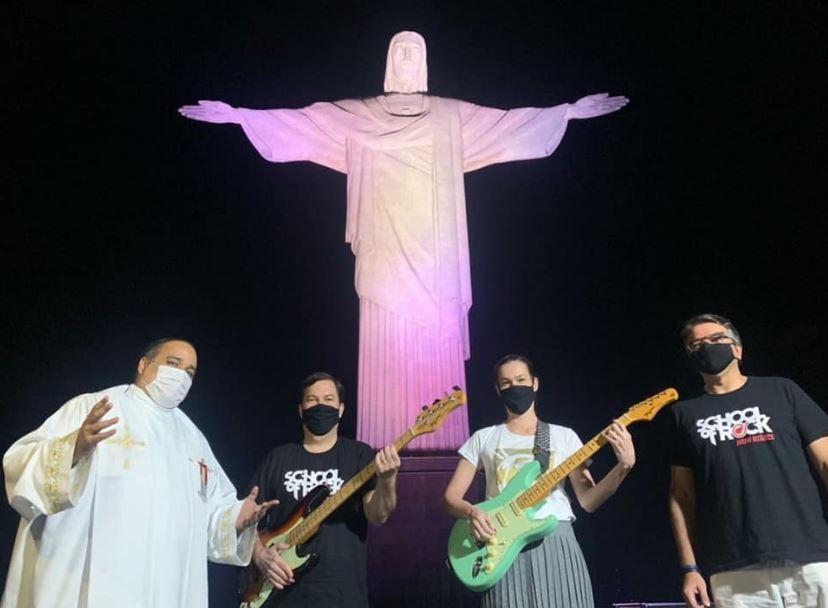 SANTUÁRIO CRISTO REDENTOR E “SCHOOL OF ROCK” FIRMAM PARCERIA