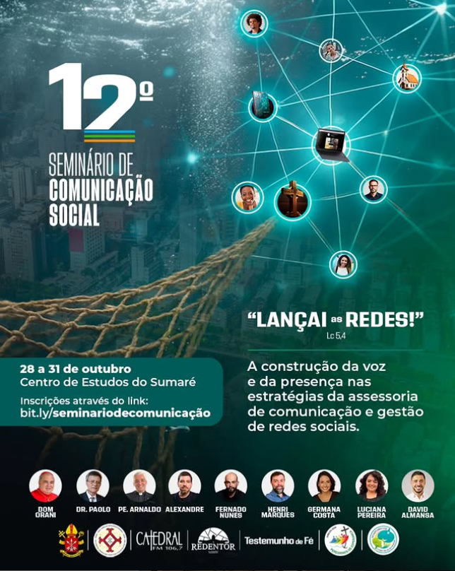 12º SEMINÁRIO DE COMUNICAÇÃO SOCIAL COMEÇA HOJE NO RIO