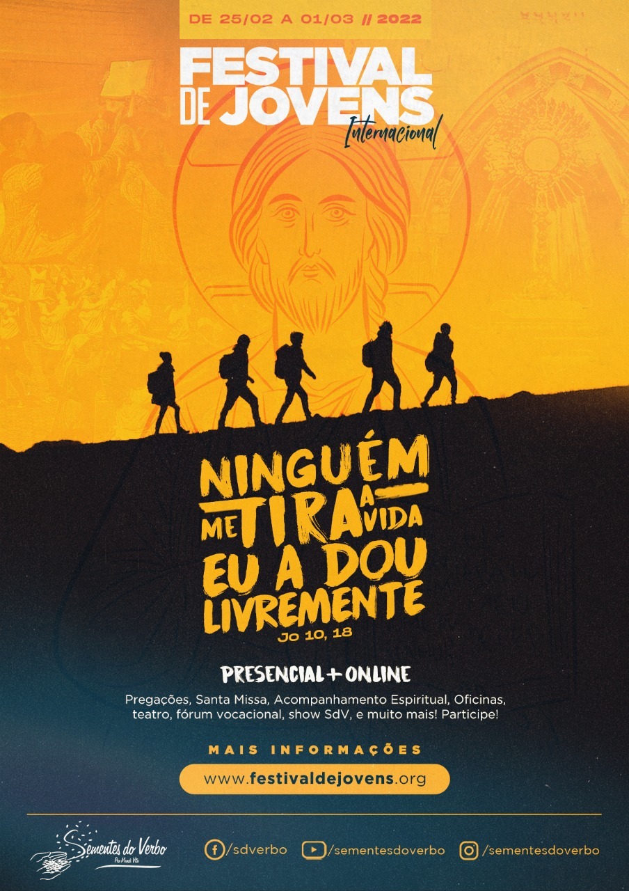 FESTIVAL DE JOVENS INTERNACIONAL SEMENTES DO VERBO 2022