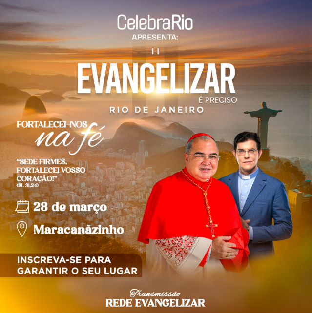 EVANGELIZAR É PRECISO NO RIO 2026