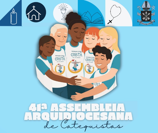 CATEQUISTAS EM ASSEMBLEIA ARQUIDIOCESANA NO RIO DE JANEIRO