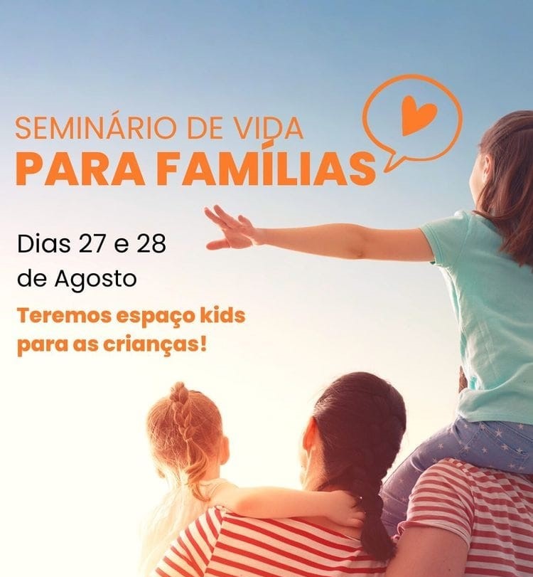 COMUNIDADE SHALOM RIO: SEMINÁRIO DE VIDA PARA FAMÍLIAS