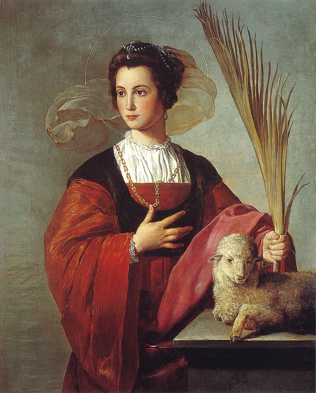 HOJE É CELEBRADA SANTA INÊS, PADROEIRA DAS NOIVAS E DA PUREZA