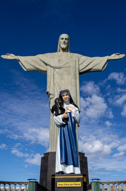 CRISTO REDENTOR TERÁ MISSA MENSAL EM HONRA A SANTA DULCE DOS POBRES