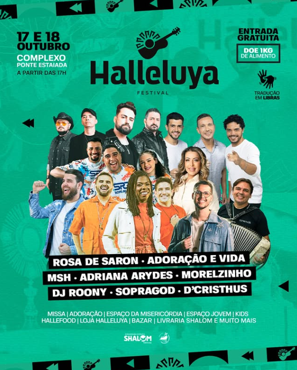 LINE-UP FESTIVAL HALLELUYA TERESINA 2025
