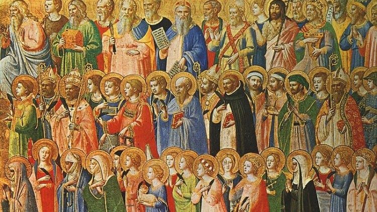 HOJE A IGREJA CELEBRA A FESTA DE TODOS OS SANTOS