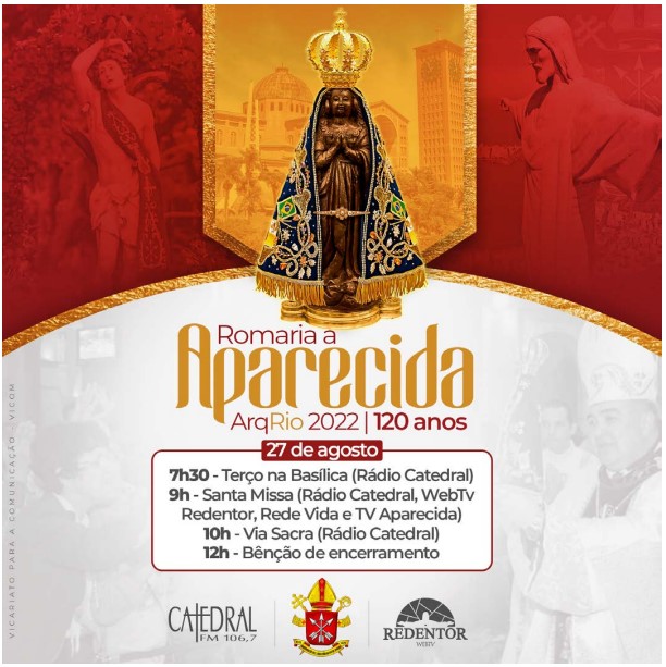 ARQRIO 2022: ROMARIA DE APARECIDA 120 ANOS