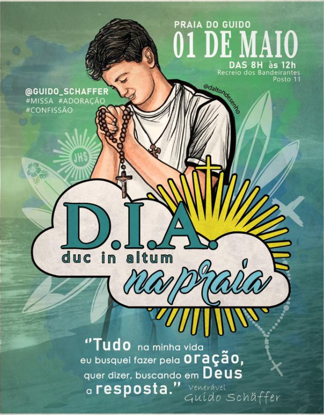 GUIDO SCHÄFFER: D.I.A. “DUC IN ALTUM” NA PRAIA