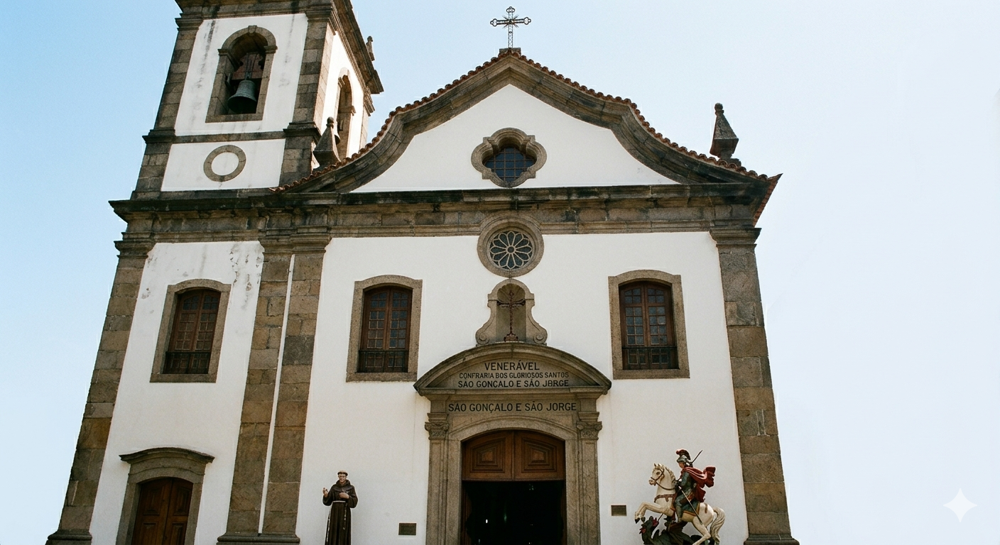 IGREJA DE SÃO JORGE E SÃO GONÇALO NO RIO VIRA SANTUÁRIO